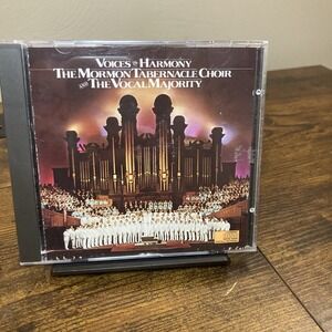 Voices In Harmony by Mormon Tabernacle Choir And Vocal Majority CD 1987 CBS